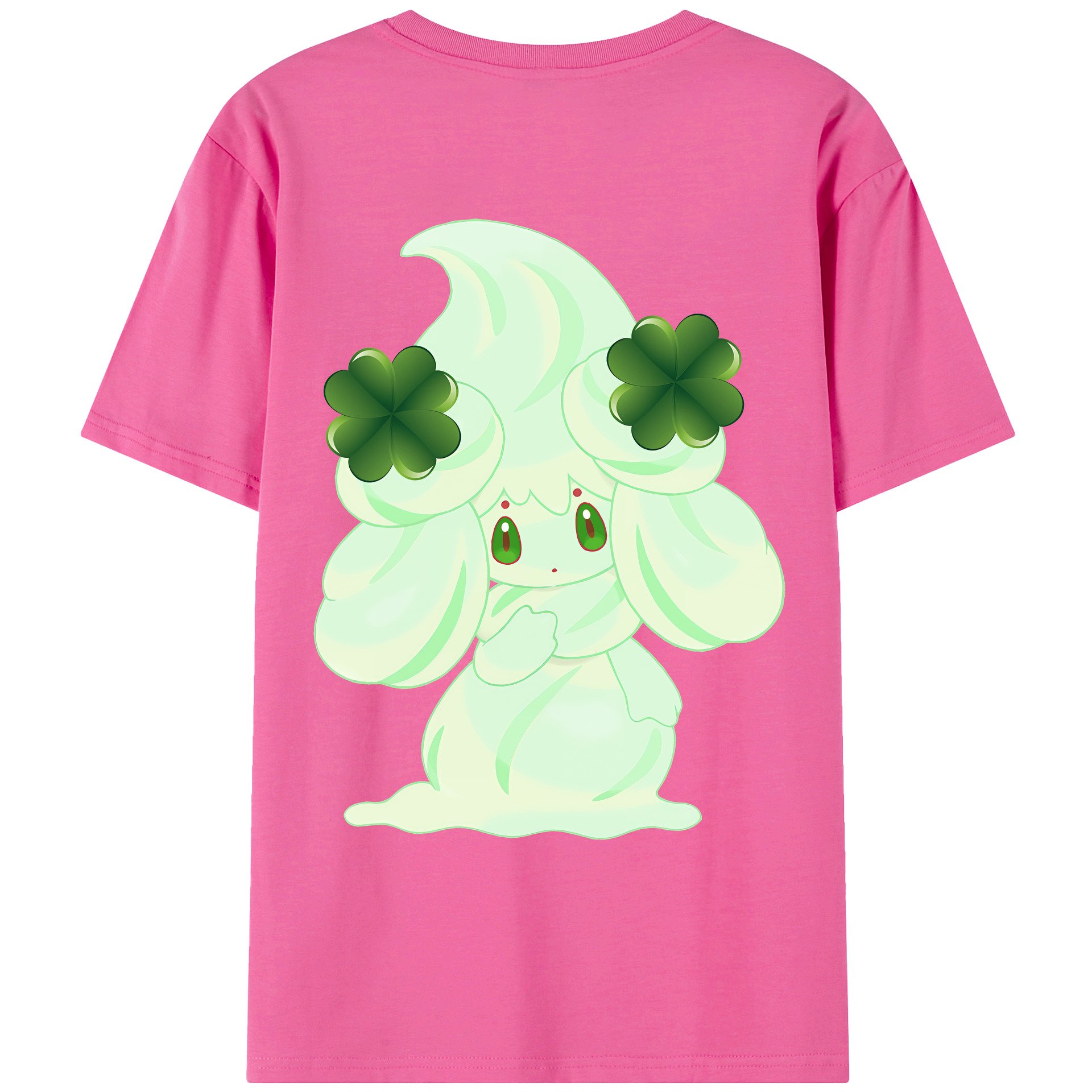 （画像用） ポケットモンスター Pokémon レディース半袖Tシャツ(バックプリント)
